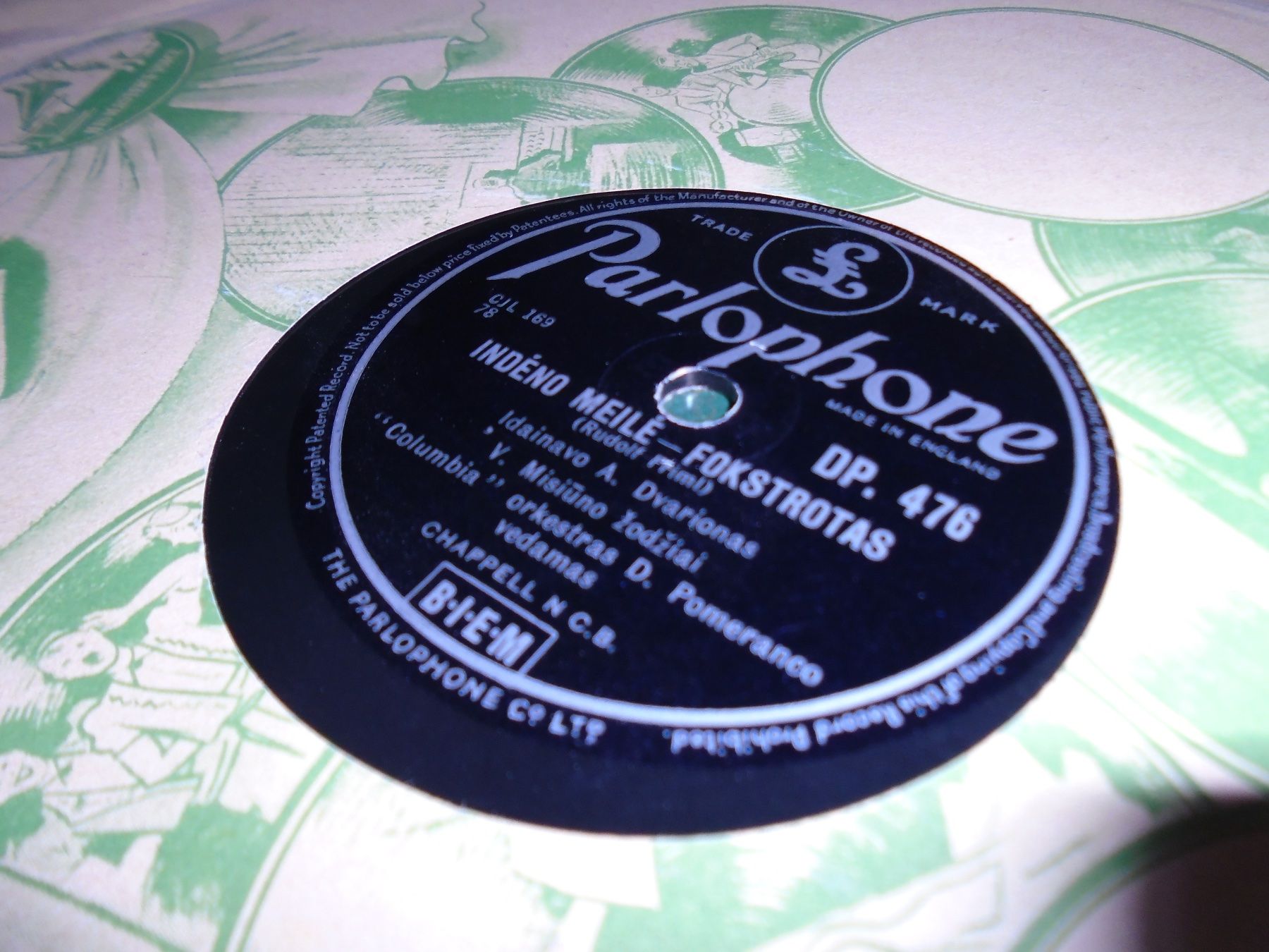 Schallplatten: DISQUES 78 TOURS – Gebraucht aus Lausanne von Leag 7