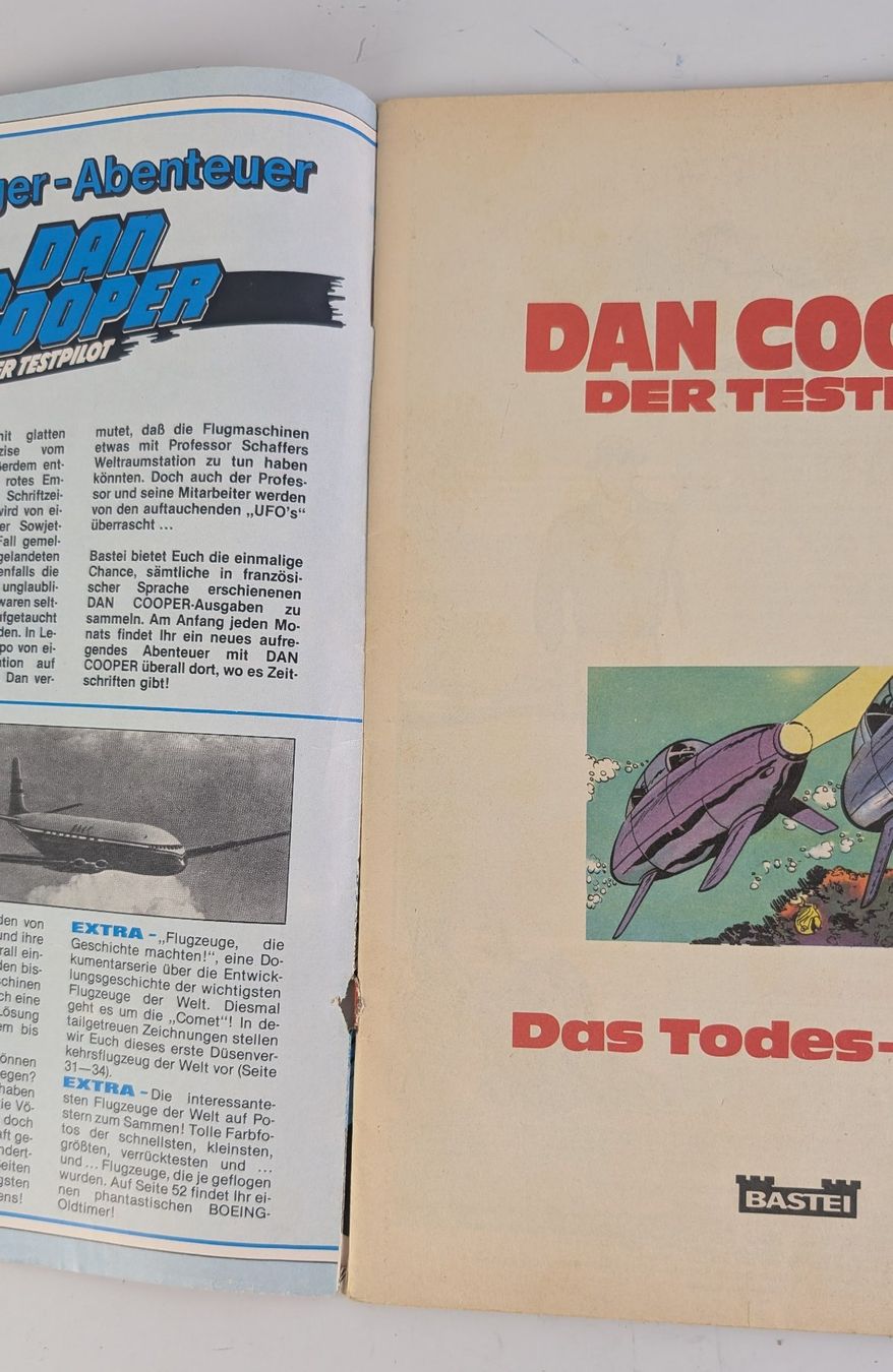 Fumetti: Dan Cooper Nr.32, Bastei Verlag – Usato da Zürich venduto da 1.Simon 3