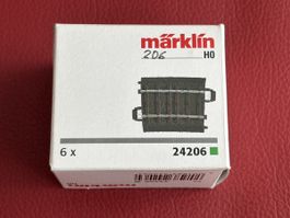MÄRKLIN 24206 C-Gleis gebogen Set 6 Stück