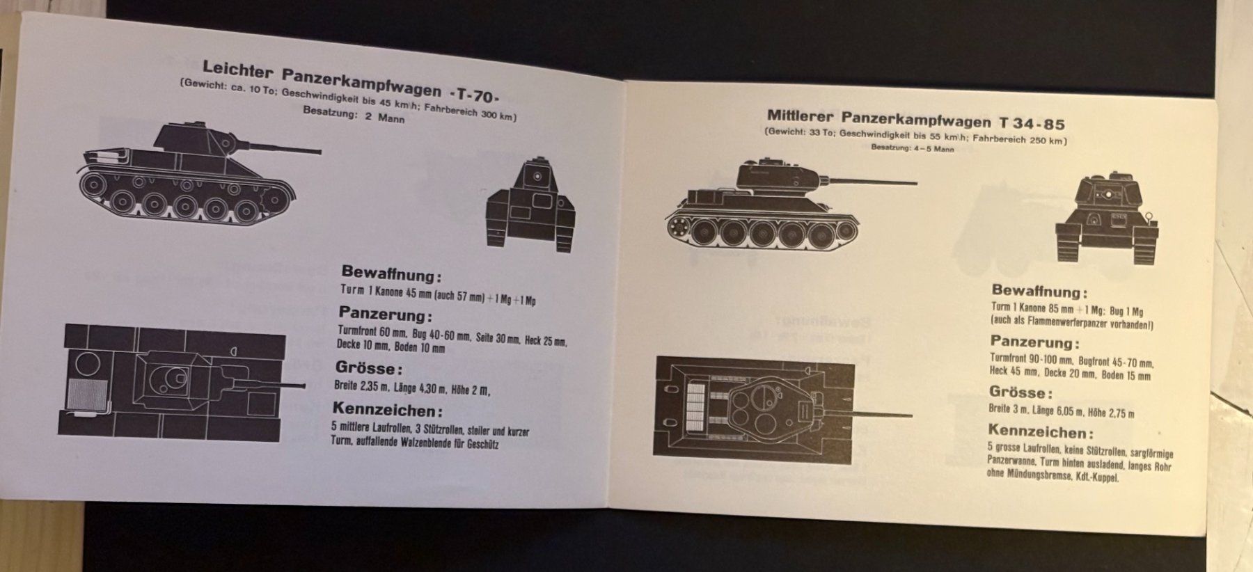 Schweizer Armee Armi bianche: SCHWEIZER ARMEE DIE WICHTIGSTEN PANZER-KAMPFWAGEN – Usato da Ostermundigen venduto da Wyatt-Earp 5