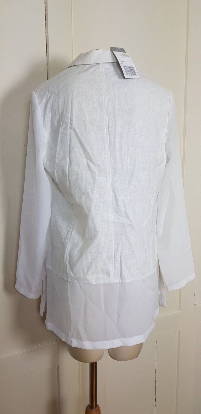 Heine Giacche: Blazer, Neu, Leinen, Heine, Gr. 38 40 – Nuovo e nell'imballaggio originale da Uster venduto da Astral 5