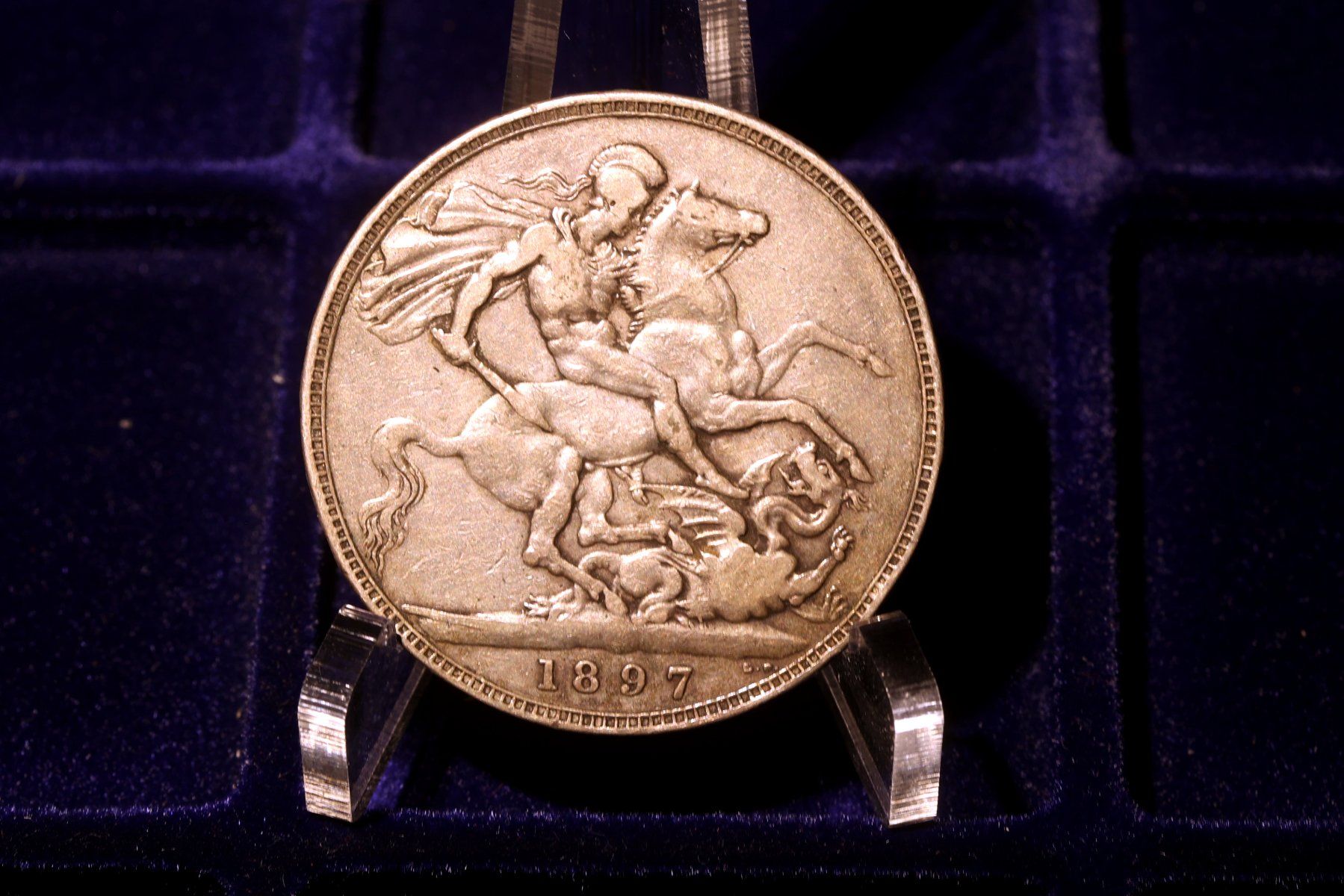 Alle Münzen: Silbermünze Crown 1897 – Gebraucht aus Wetzikon ZH von Scipio80 1