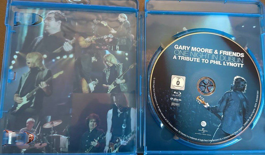 Tutti i DVDs: Gary Moore & Friends - Blu-ray Konzert Phil Lynott Tribut – Usato da Beringen venduto da Mantafisch1 2