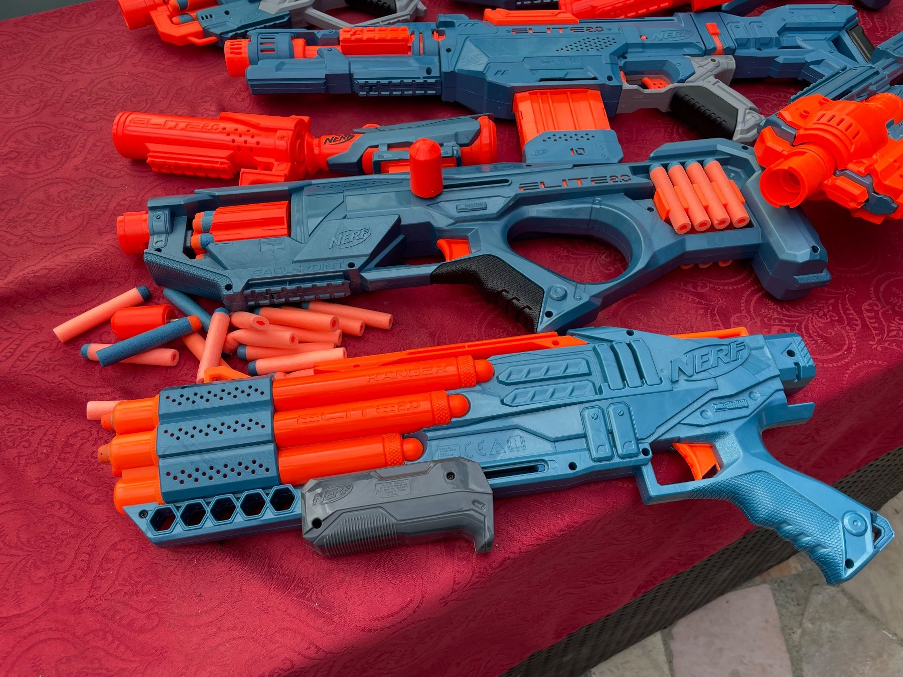 Nerf Jouets: Nerf Elite 2.0 Sammlung 7 Blaster u viele Darts /Top – D'occasion à Bergdietikon par antovale 6