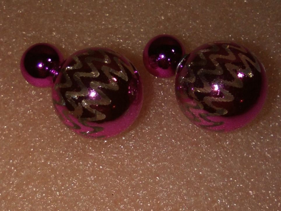Orecchini pendenti & Orecchini a lobo: ohrringe modeschmuck rund form,,lela farbe – Nuovo (secondo la descrizione) da Basel venduto da bijoutrie_4 3