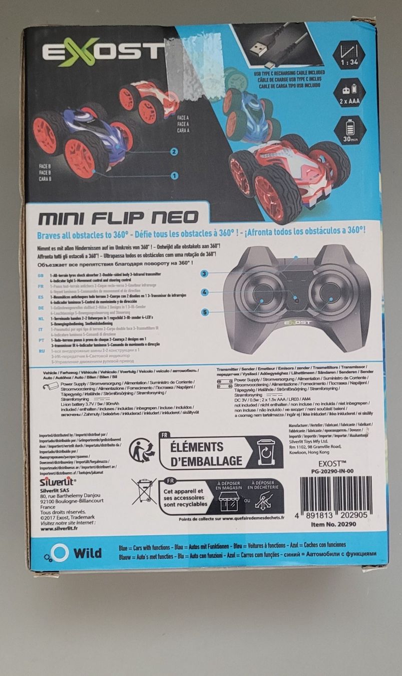 Giocattoli: Excost Mini Flip Neo Neu – Nuovo e nell'imballaggio originale da Oberuzwil venduto da aseinkaufswelt 1