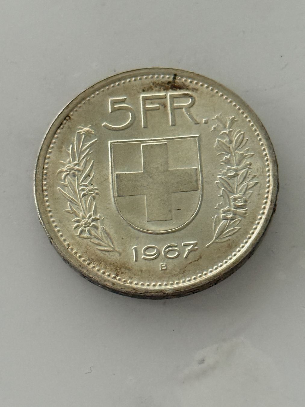 Toutes les monnaies: 5 Franken 1967  Silber – D'occasion à Wallisellen par SWISS_SILVER1 1