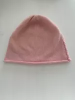 Edle, rosa Wollmütze aus Italien, Grösse 44, Angora-Anteil