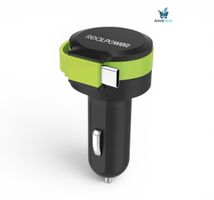 RealPower car charger cable C – KFZ-Ladegerät mit USB-C