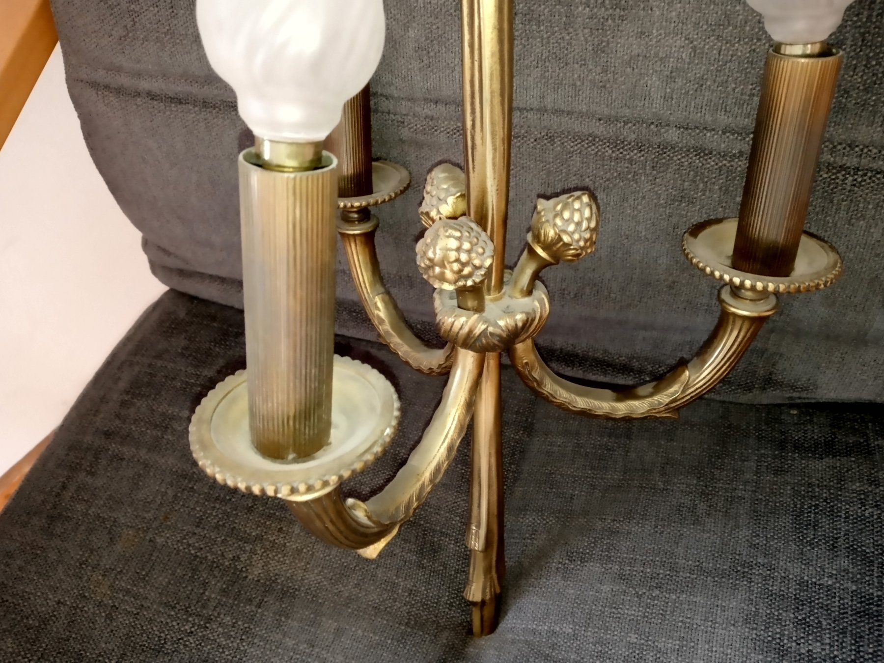 Lampadari & plafoniere: Decklampe antik Bronze Napoleon – Usato da Prez-vers-Siviriez venduto da Monija70 1