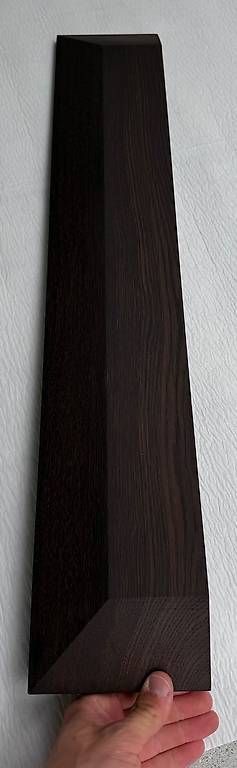 Étagères: Wandregal Schwebend Massiv Räuchereiche Schweizerkante 78cm – D'occasion à Mosnang par Lukemasterone 3
