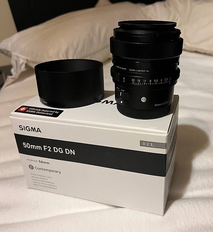 Obiettivi: Sigma 50mm F2 DG DN Sony E-Mount – Usato da Zürich venduto da tmaxmax