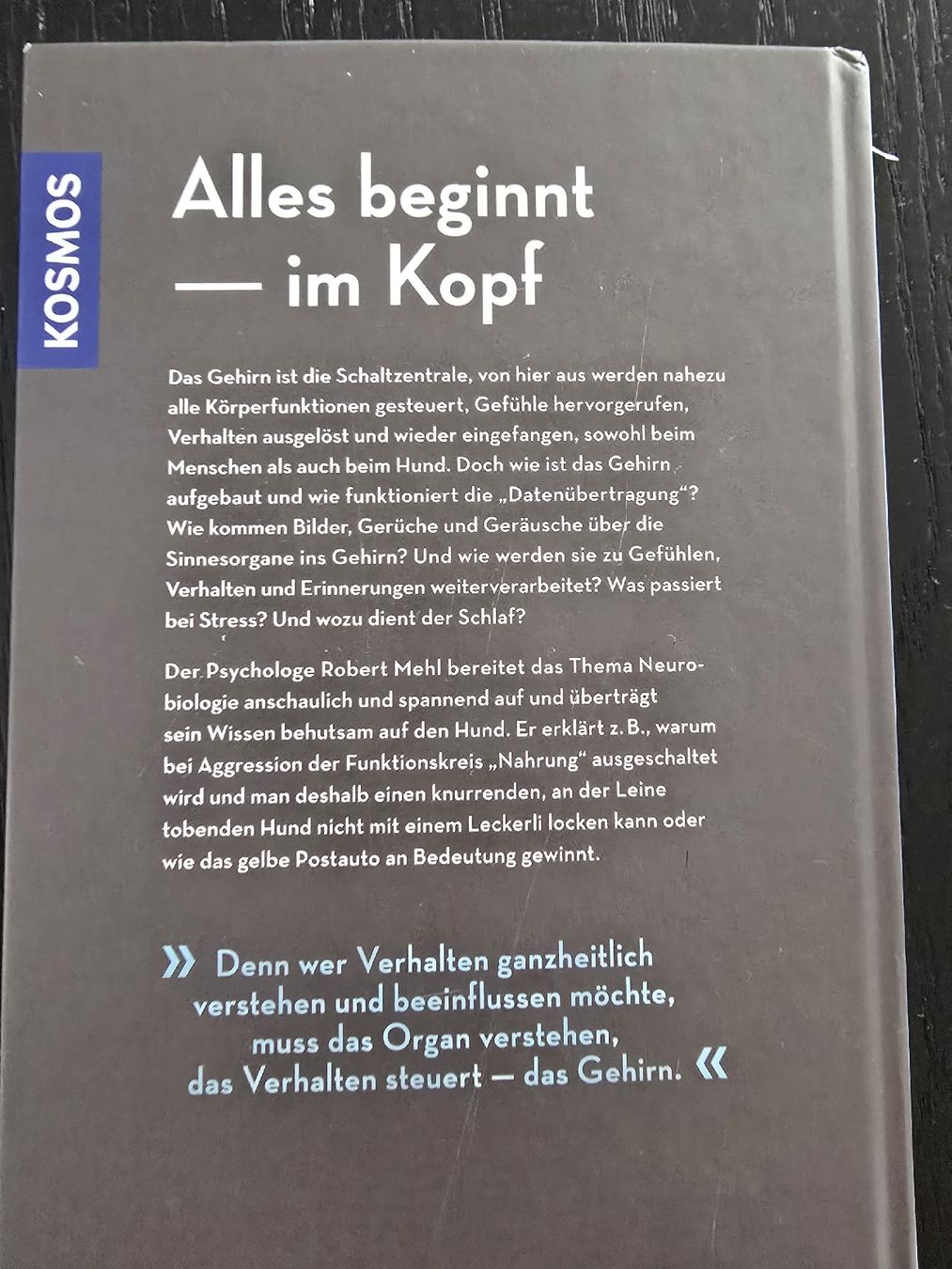 Libri: Robert Mehl-> die Psyche des Hundes – Usato da Knonau venduto da CorinaPhillips 1
