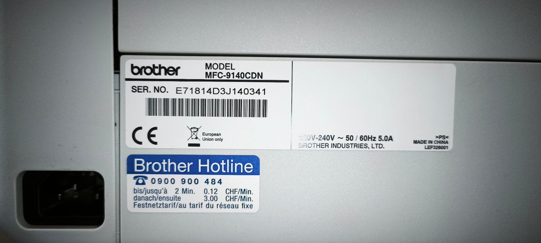 Brother Drucker: Brother Multifunktions Laserdrucker MFC-9140CDN – Gebraucht aus Winterthur von Olobollo 6