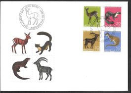 FDC Pro Juventute Serie 1967 ET 1.12.1967 schön illustriert