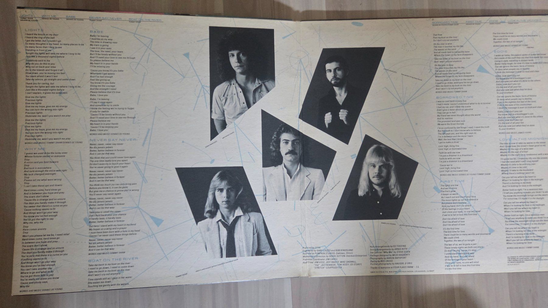 Vinyles: LP Styx - Cornerstone Vinyl – D'occasion à Schaffhausen par Kellerrassel 3