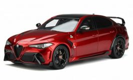 Alfa Romeo Giulia GTAm 2020 dunkelrot met. / schwarz    1:18