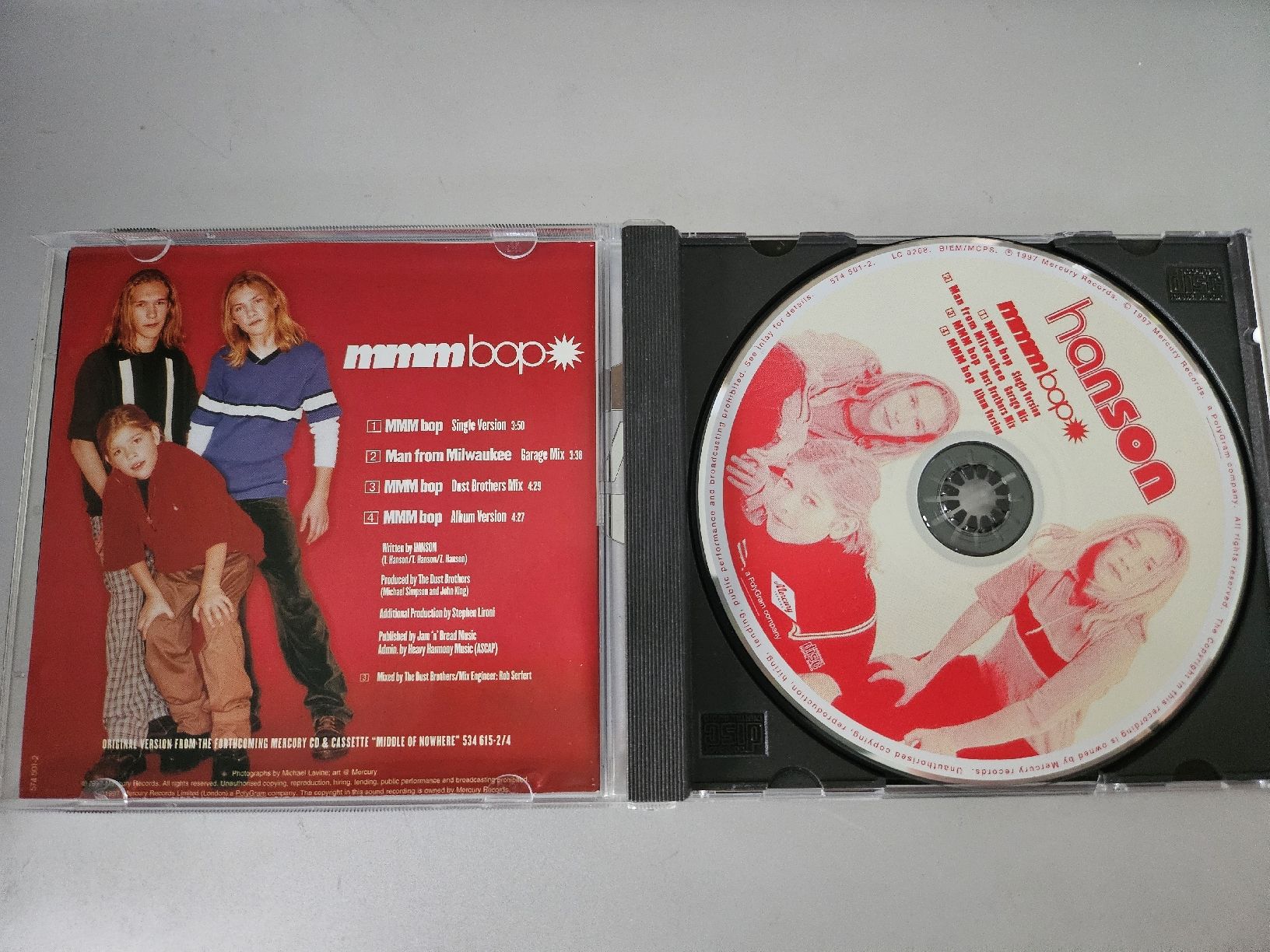 CDs: CD Hanson Mmmbop single édition limitée  – D'occasion à La Joux FR par car_ck96 1