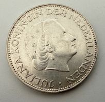 Münze 2 ½ Gulden Juliana Königin der Niederlanden 1961