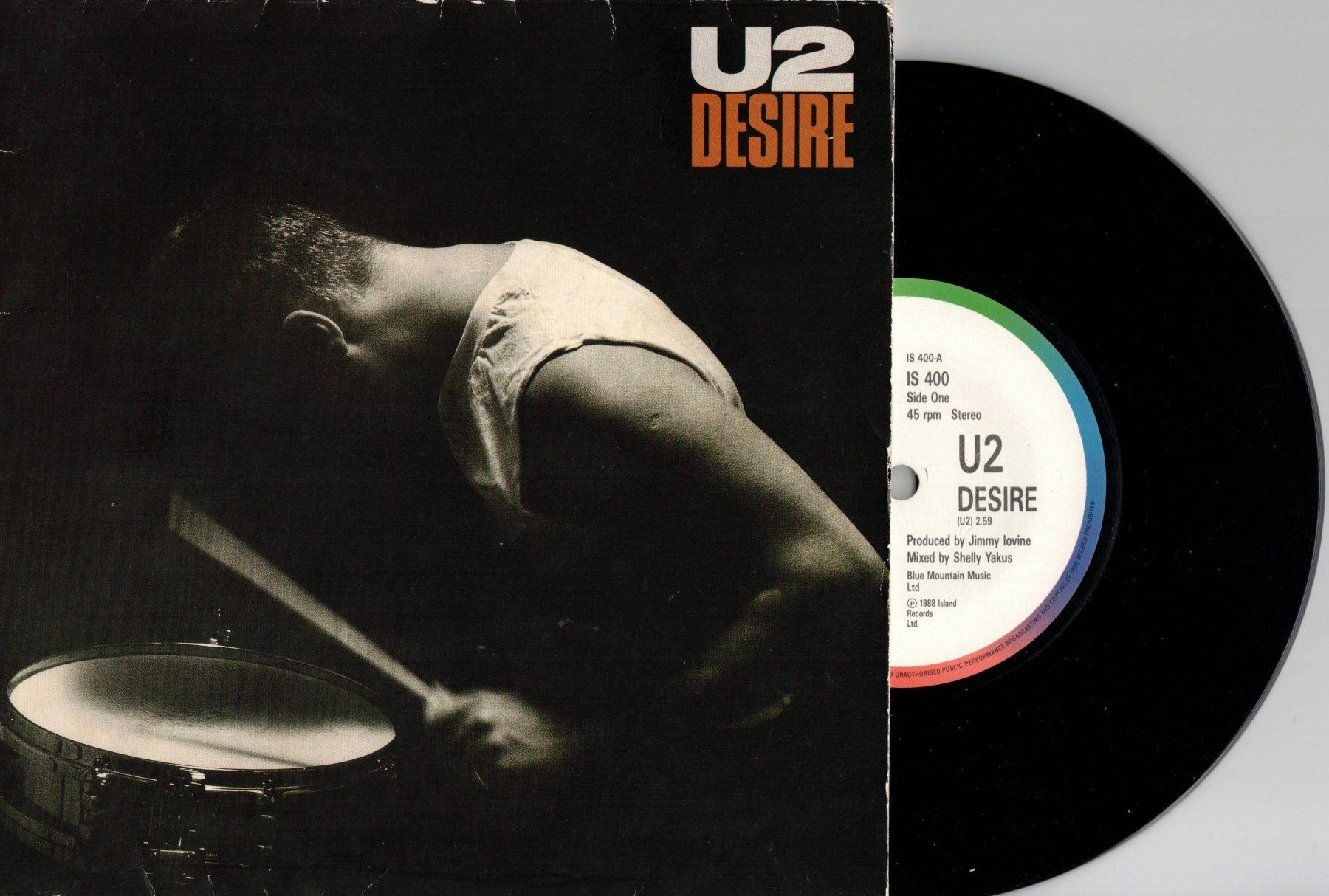 Vinyles: U2  --  Desire  Single7 – D'occasion à Rheinau par asteng