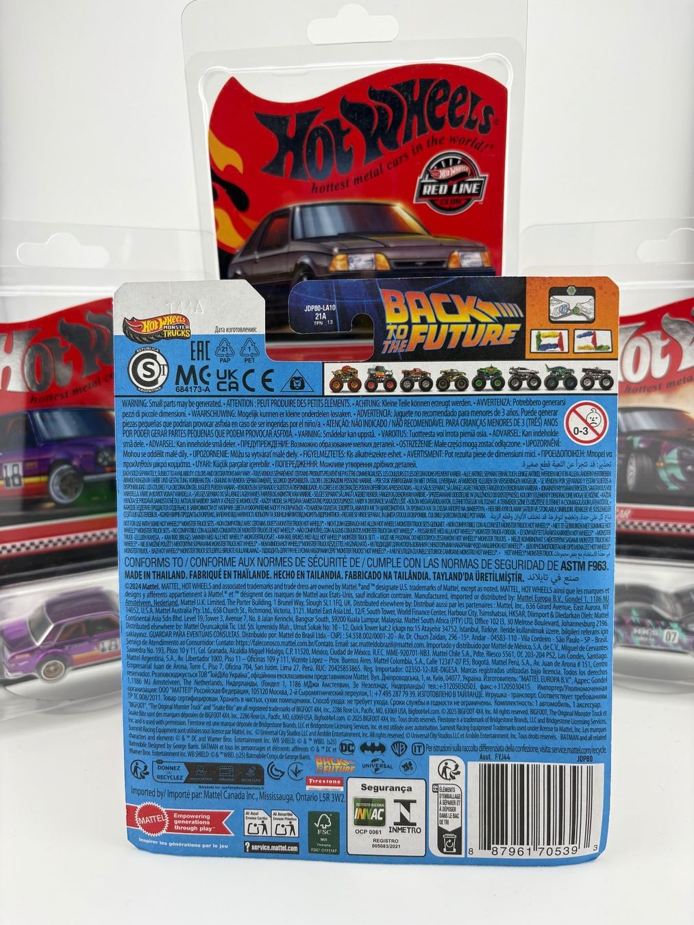 Hot Wheels Voitures modèles: Hot Wheels Monster Trucks Back to the Future Time Machine – Neuf avec emballage d'origine à Flawil par HeisseReifen 4