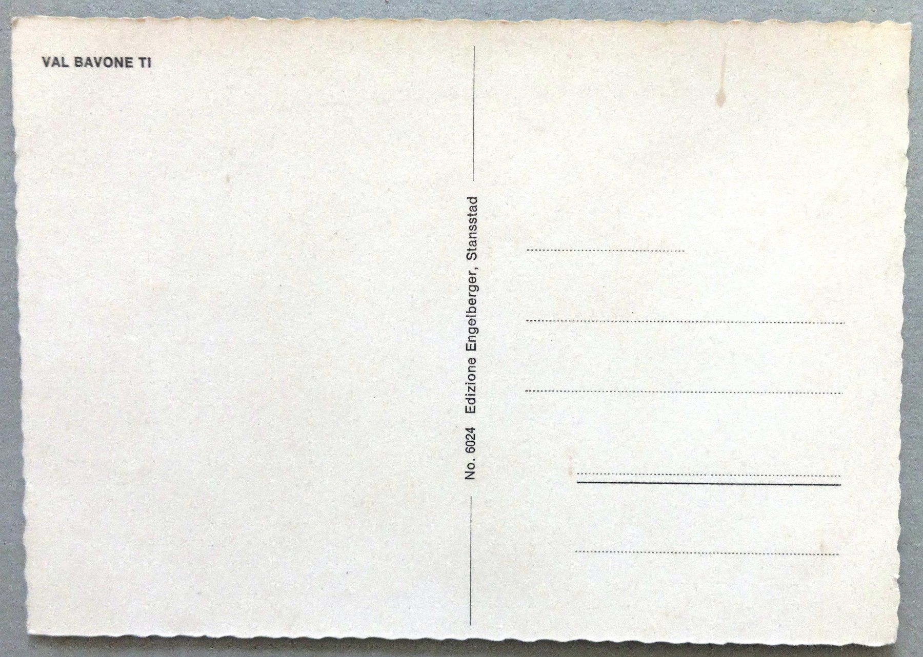 Cartoline postali: Val Bavona – Usato da Fétigny venduto da Billy2miny 1