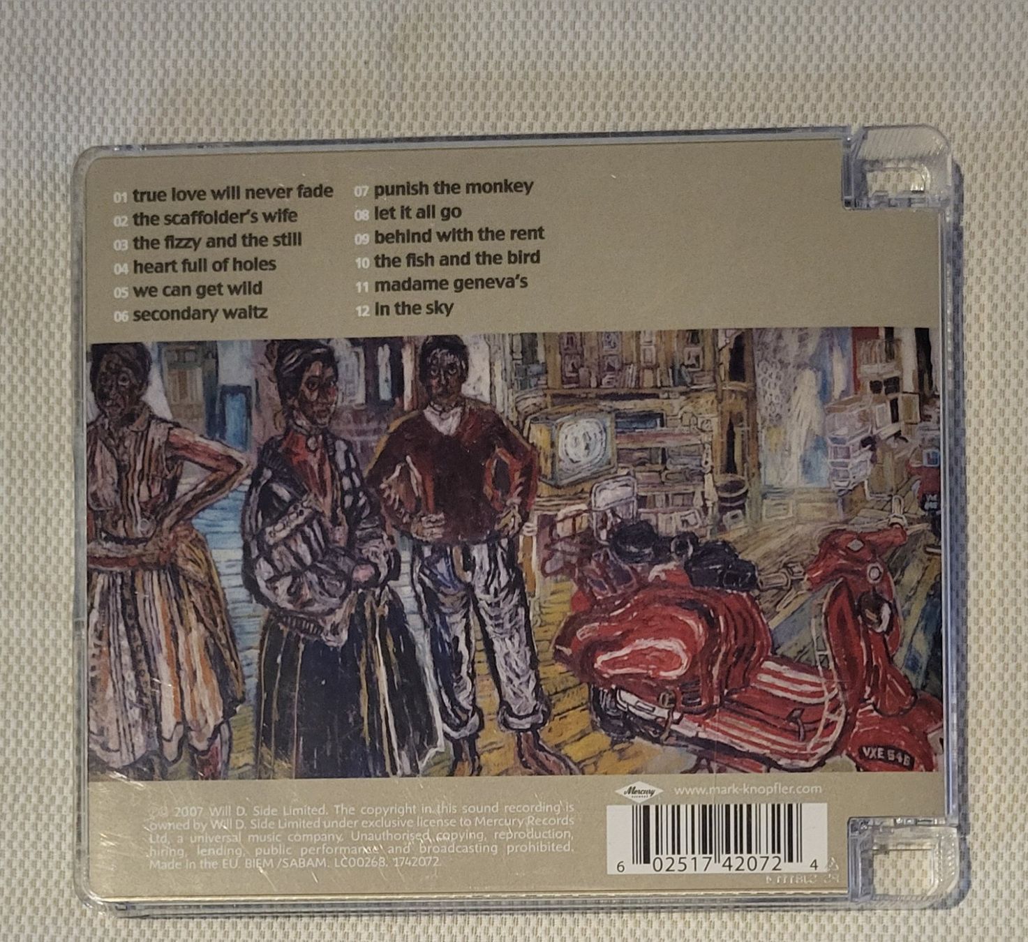 CD: Mark knopfler - Kill to get crimson – Usato da Villars-sur-glane venduto da Epsilonhike 1