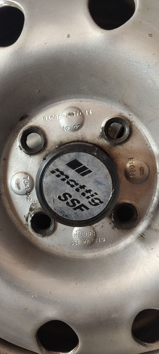 Pneus & Roues: Jantes Mattig 14"  – D'occasion à Tramelan par fuego1016 2