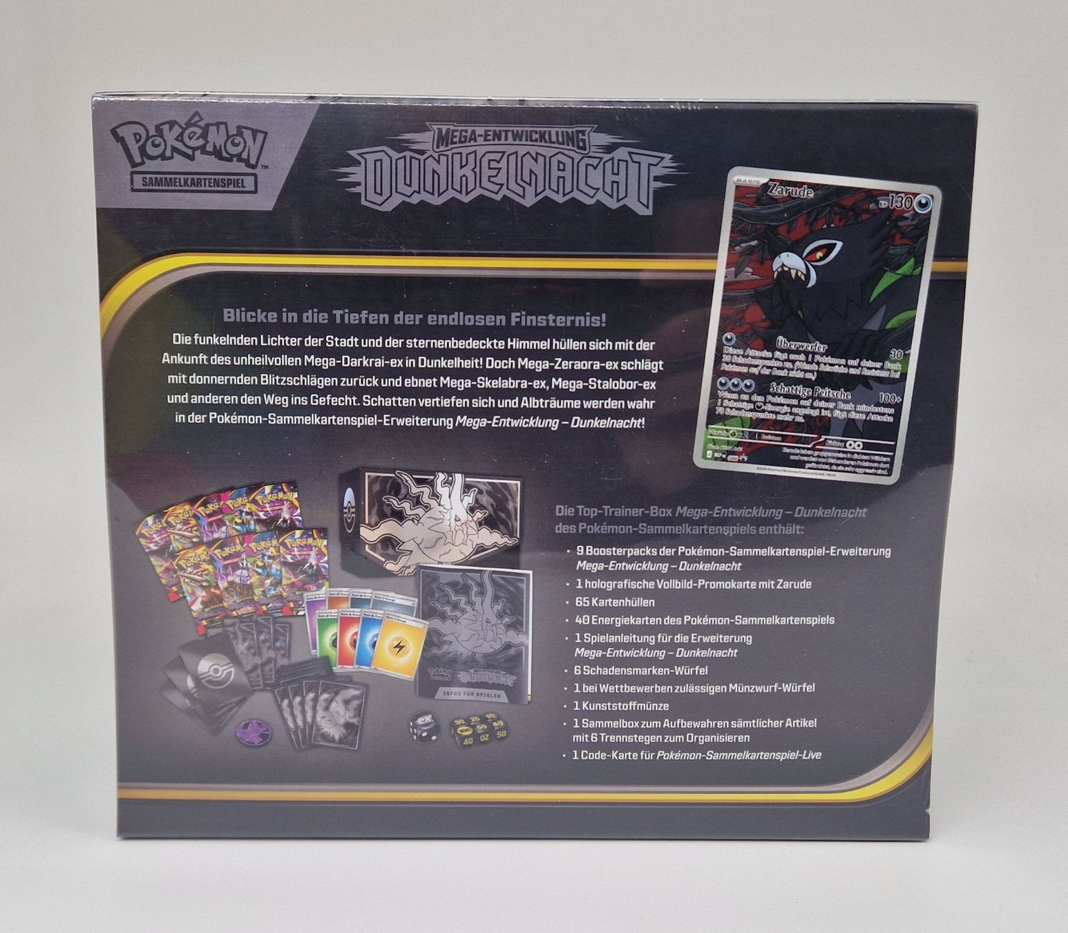 Pokémon Carte collezionabili: Pokémon - ME05 / Dunkelnacht TTB / DE – Nuovo e nell'imballaggio originale da Niederglatt ZH venduto da RetroBros 3
