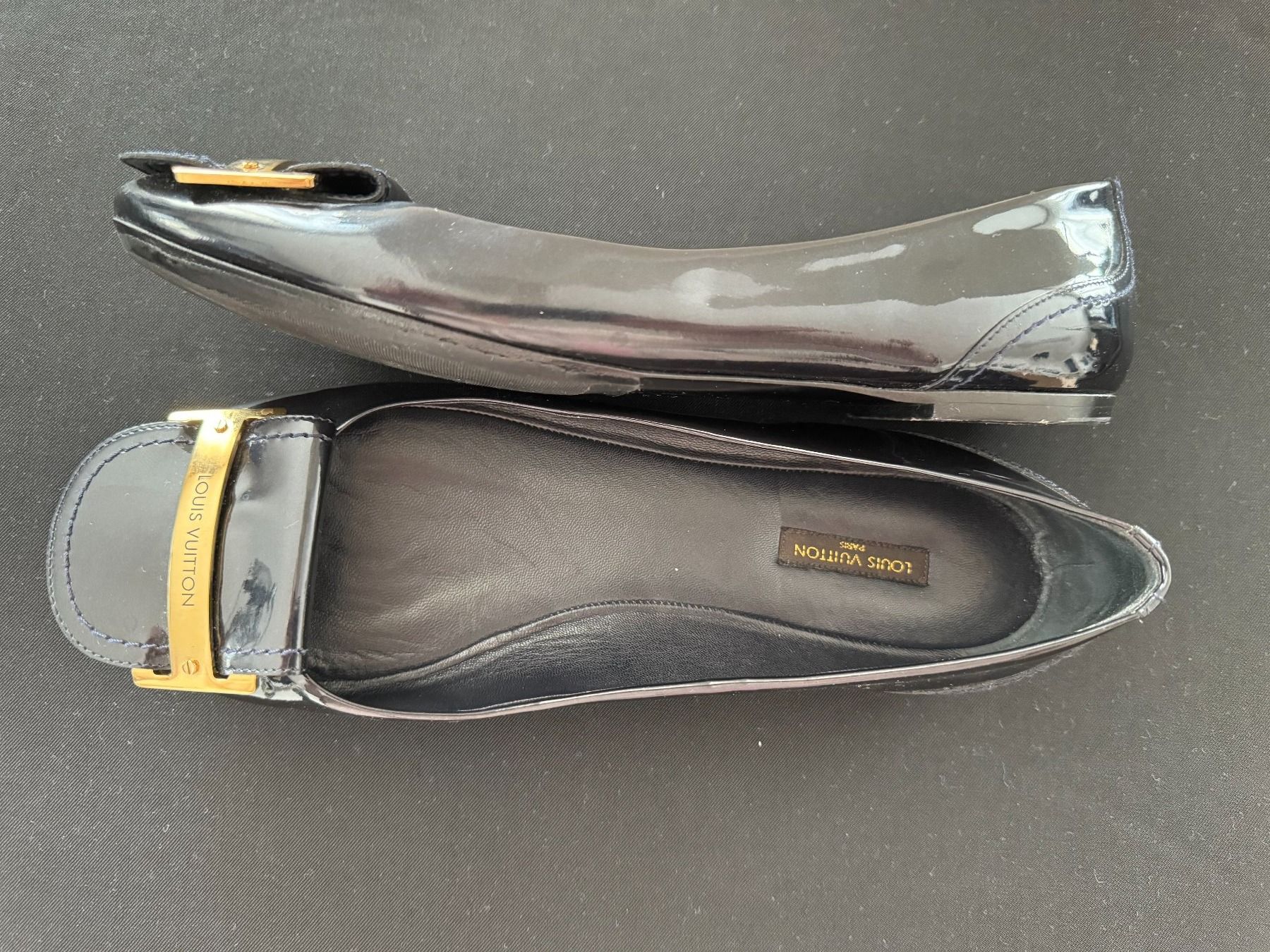 Louis Vuitton Chaussures femmes: Ballerines "Louis Vuitton", 39 – D'occasion à Lausanne par videofun 1