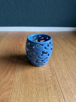 blaues Windlicht Partylite