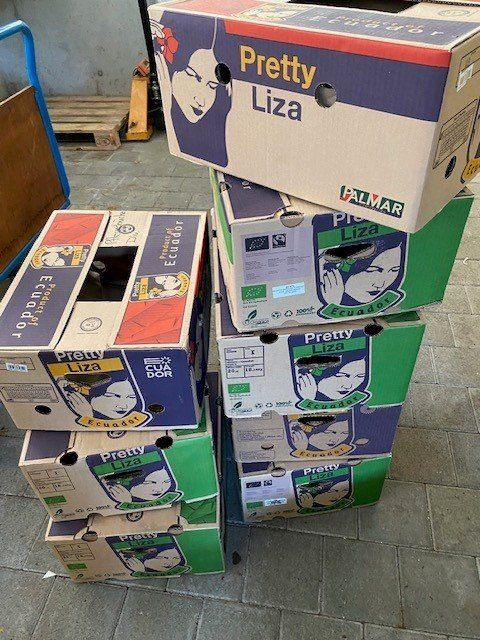 Cartons: Bananenschachteln 8 Mal – D'occasion à Winterthur par AltersheimSt.Urban