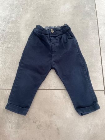 Mamas & Papas, Hose, Chinohose, dunkelblau, Gr. 80 w. Neu