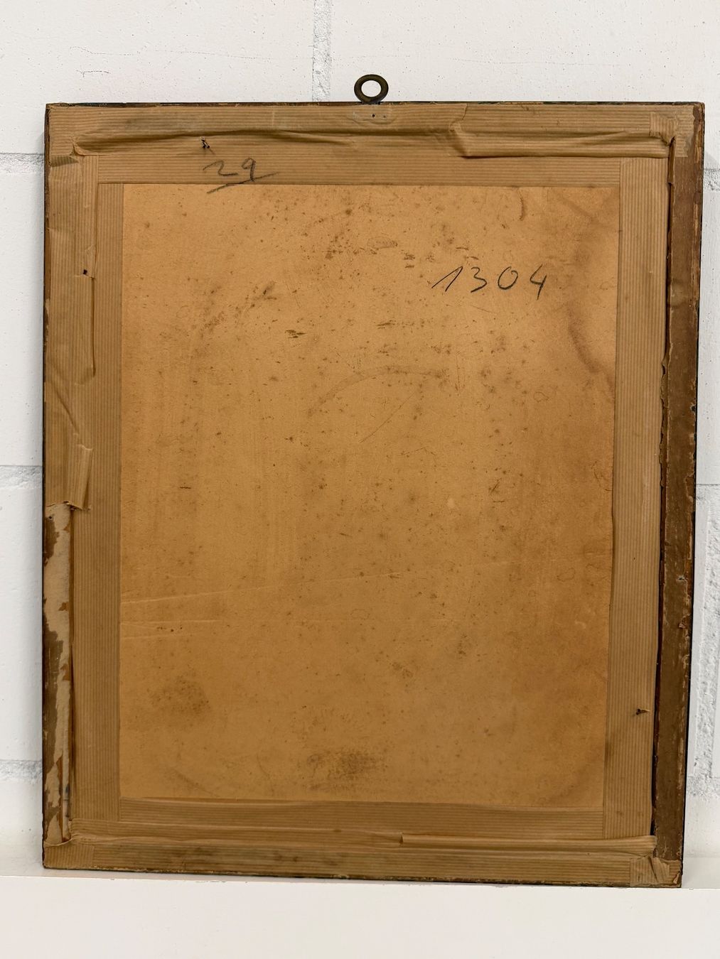 Dipinti: Vintage gerahmte Bleistiftzeichnung eines Mönchs, Wandkunst – Usato da Basel venduto da PAUL_ART 9