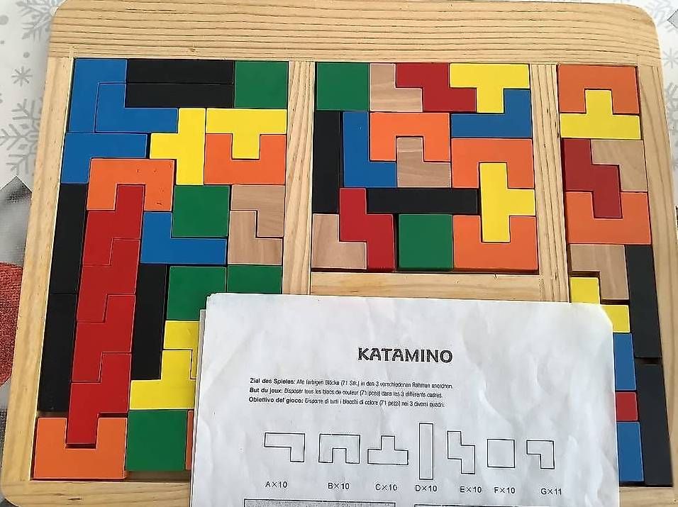 Giochi: Katamino en bois comme neuf – Usato da Icogne venduto da luna.16 1