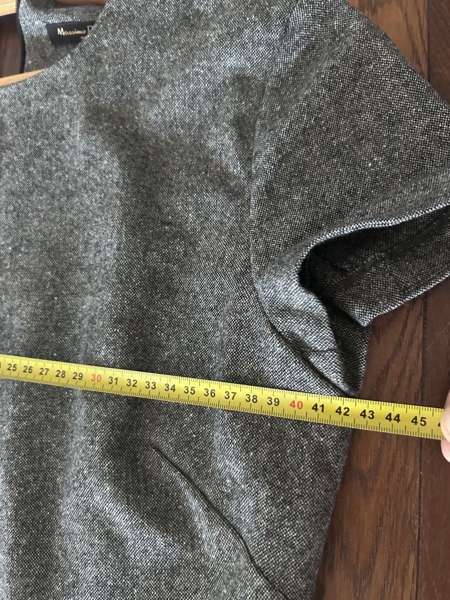 Massimo Dutti Vestiti: Kleid Massimo Dutti Wolle mit Seide grau Grösse 36 – Usato da St. Gallen venduto da jojan 8