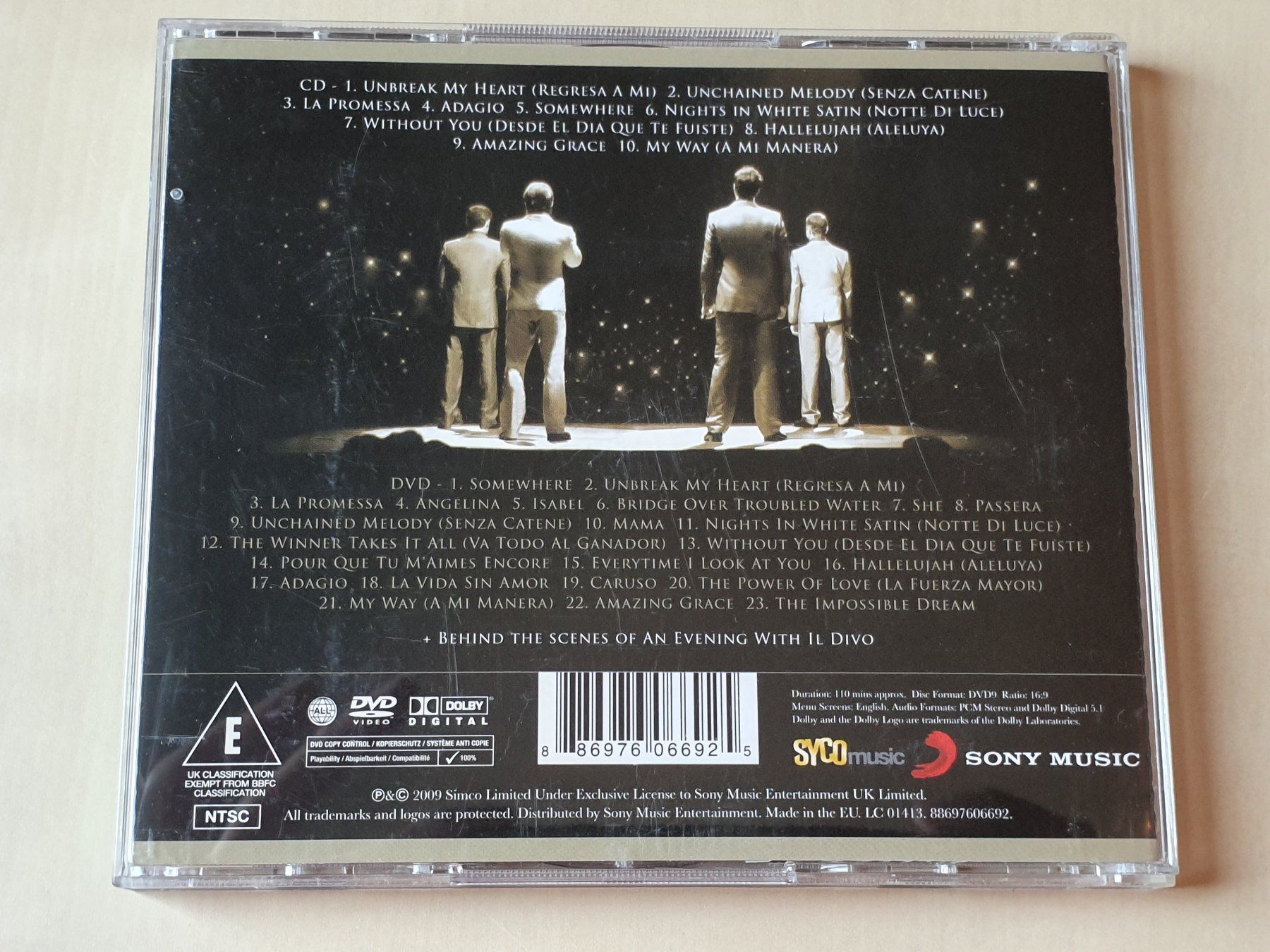 CD: il Divo Live in Barcelona – Usato da Stansstad venduto da collectorsshop 1