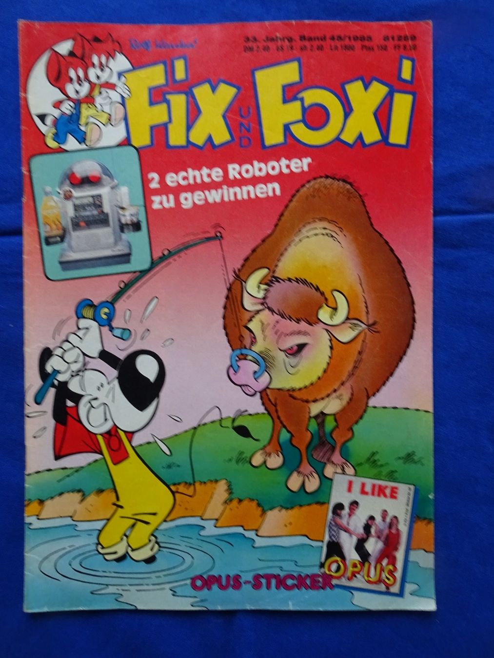 Fumetti: Comic FIX und FOXI Band 45, 1985. 1Exemplar – Usato da Berikon venduto da Kolophonium43