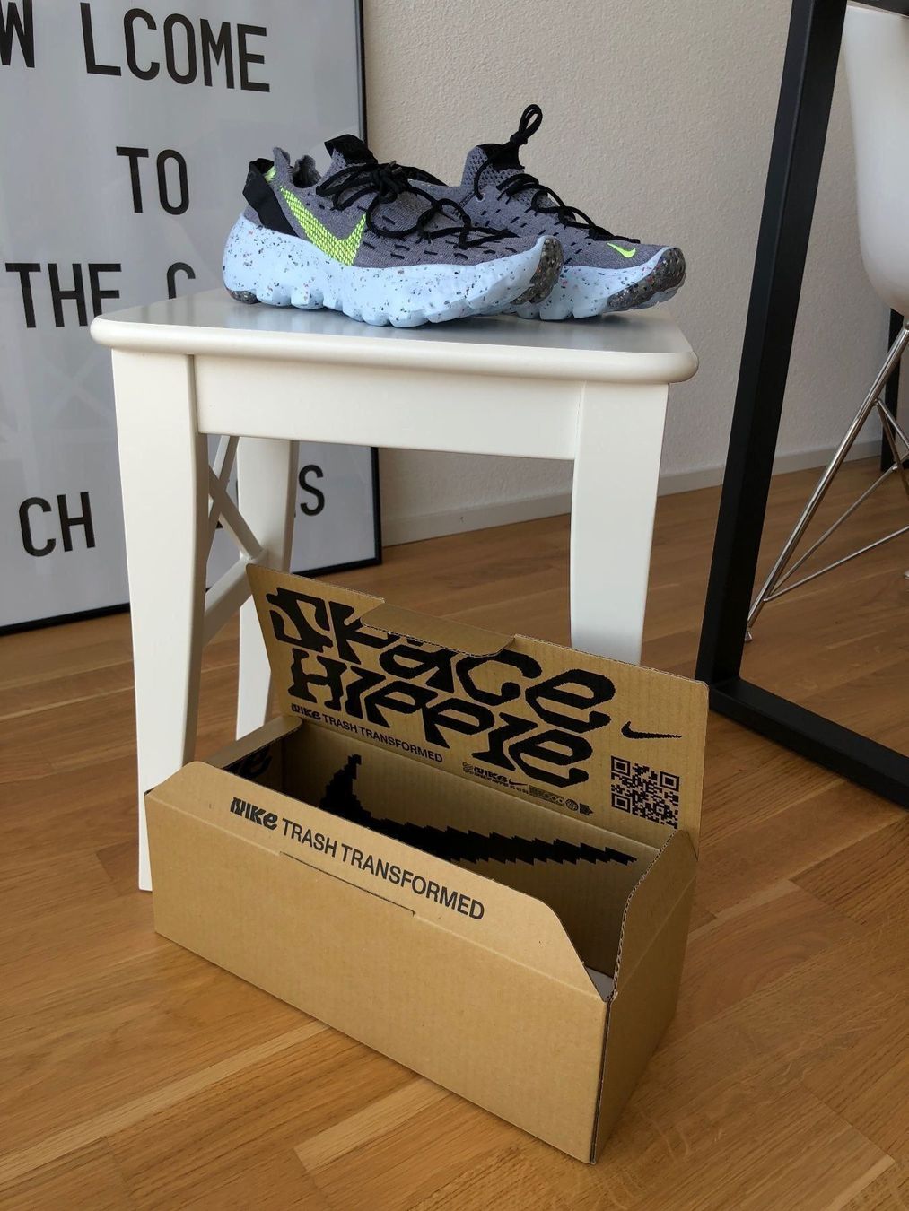 Nike Scarpe da donna: Nike Space Hippie 04 Grey Volt Gr.40 – Nuovo e nell'imballaggio originale da Biel/Bienne venduto da SonicBiel 1