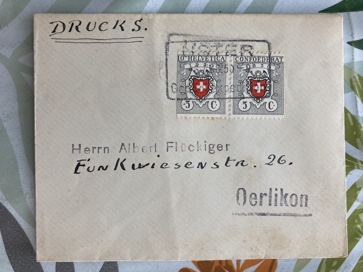Buste & buste per spedizione: 31) Kleinbrief mit Stempel USTER! – Usato da Ascona venduto da ruru4150