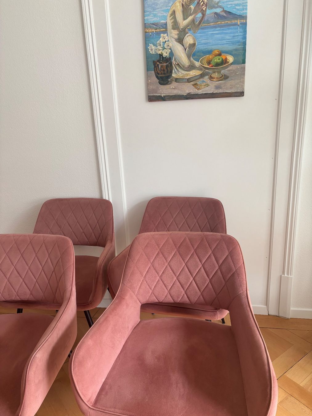 Mömax Sedie: 4 Stühle Samt in Bern – Usato da Bern venduto da ori_98gq 2