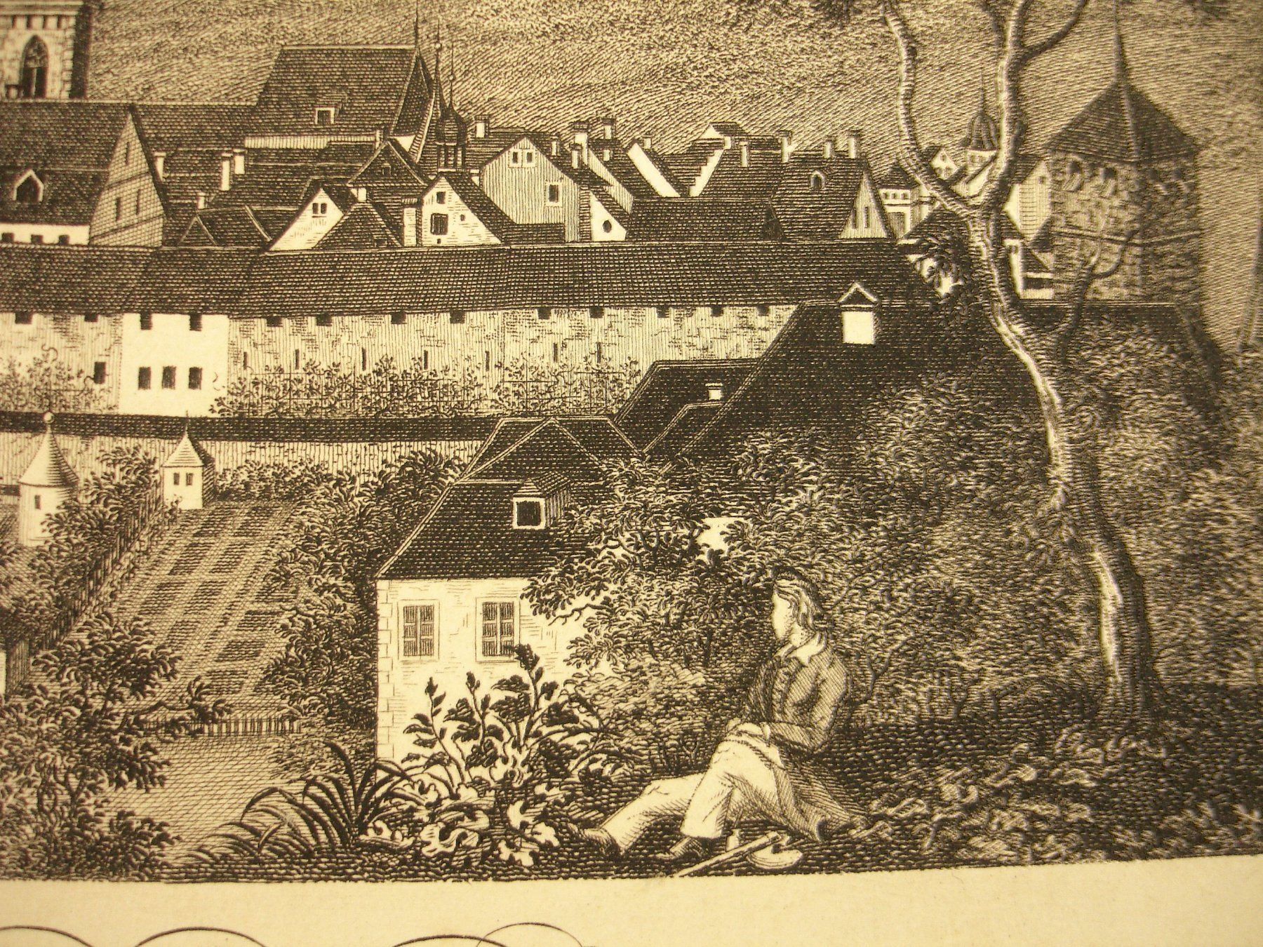 Foto & Immagini: ZOFINGEN, KUPFERRADIERUNG UM 1820 – Usato da Grüningen venduto da Kartensammler 4