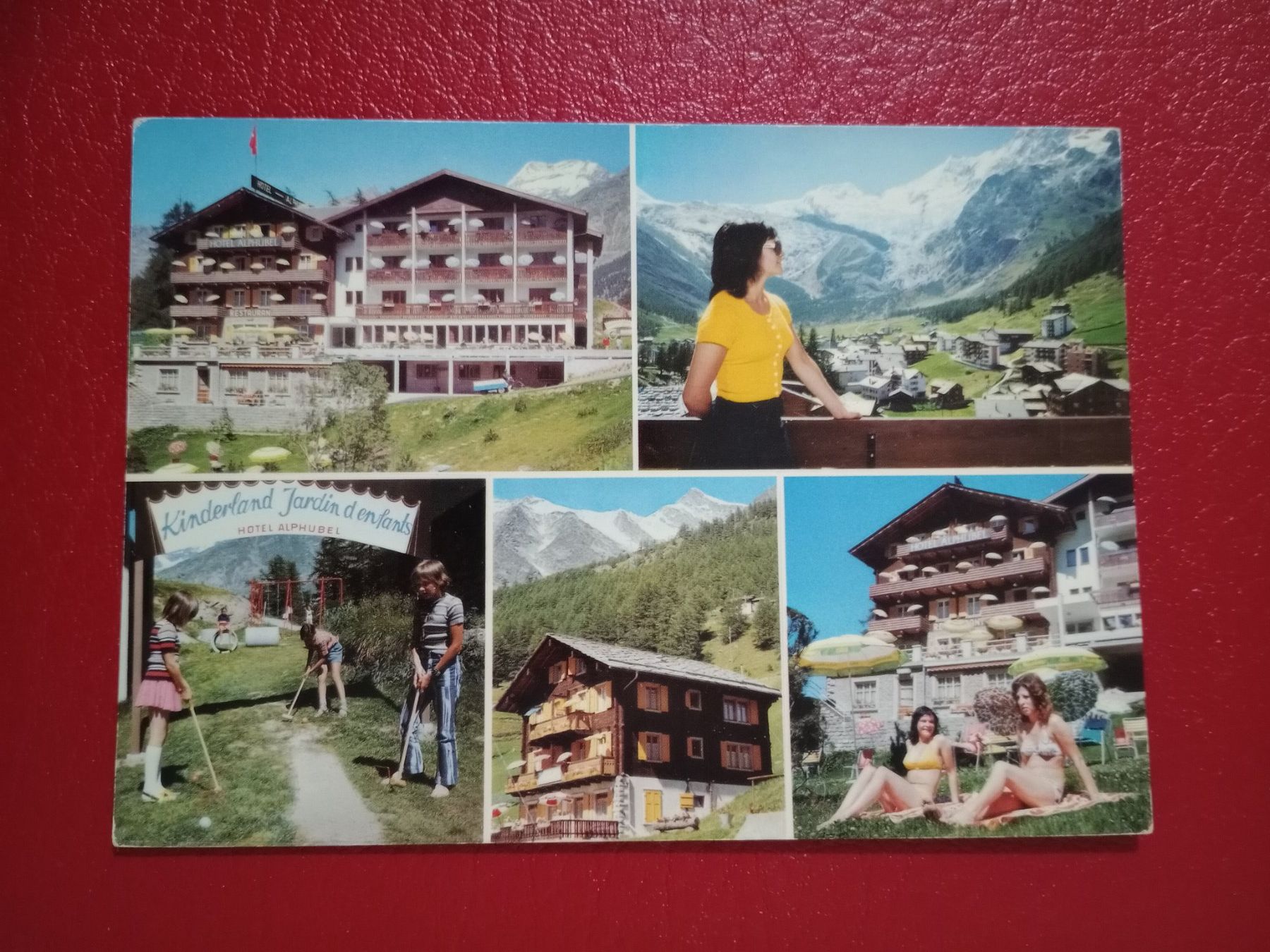 Cartoline postali: AK Wallis Saas-Fee mehrbildrig – Usato da Küttigen venduto da Melisch1000