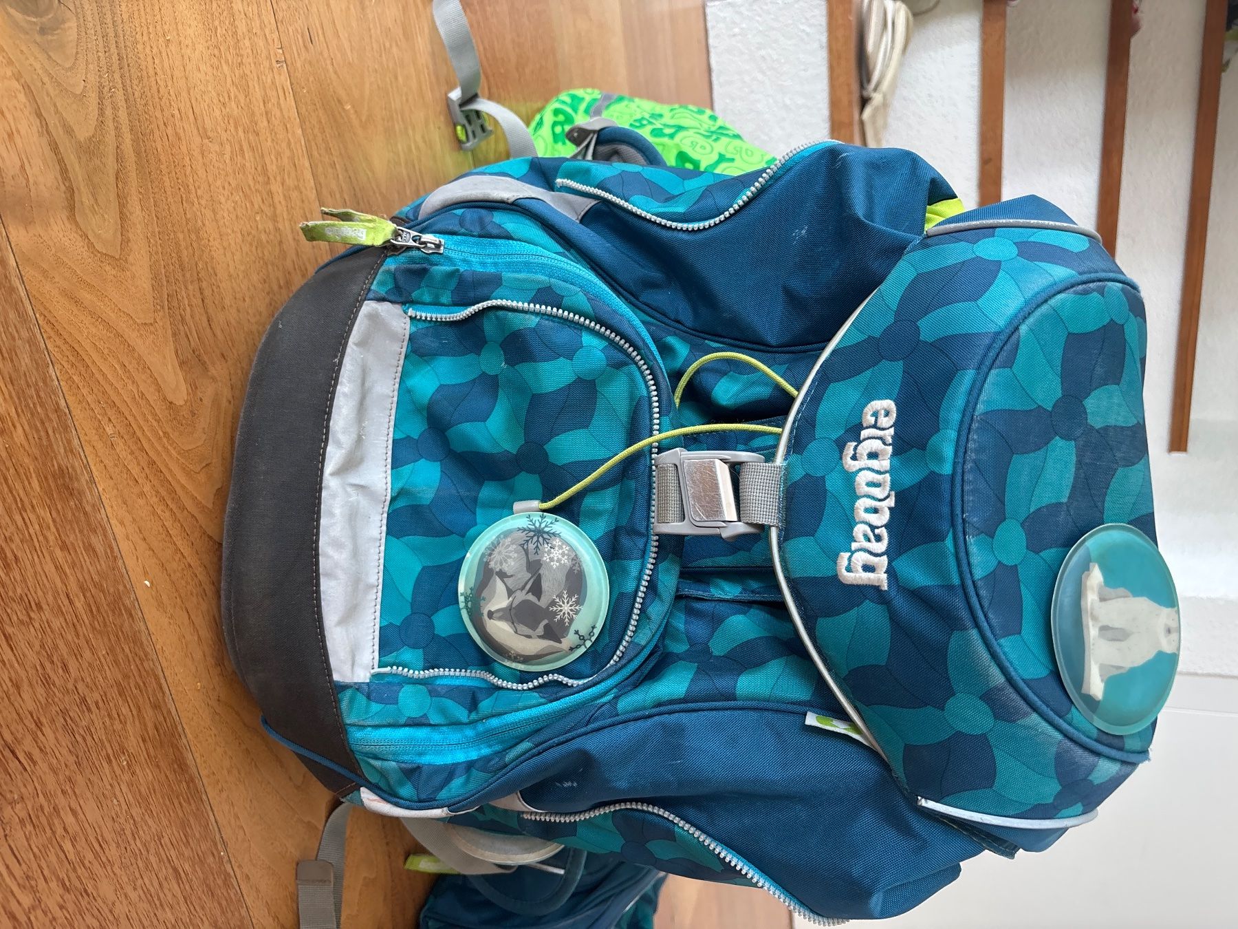 Ergobag Borse & Zaini: Ergobag Pack Set Schulrucksack mit Zubehör, blau/türkis, ... – Usato da Wettswil venduto da Missyellow 1