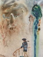 Salvador Dali Lithographie 1967