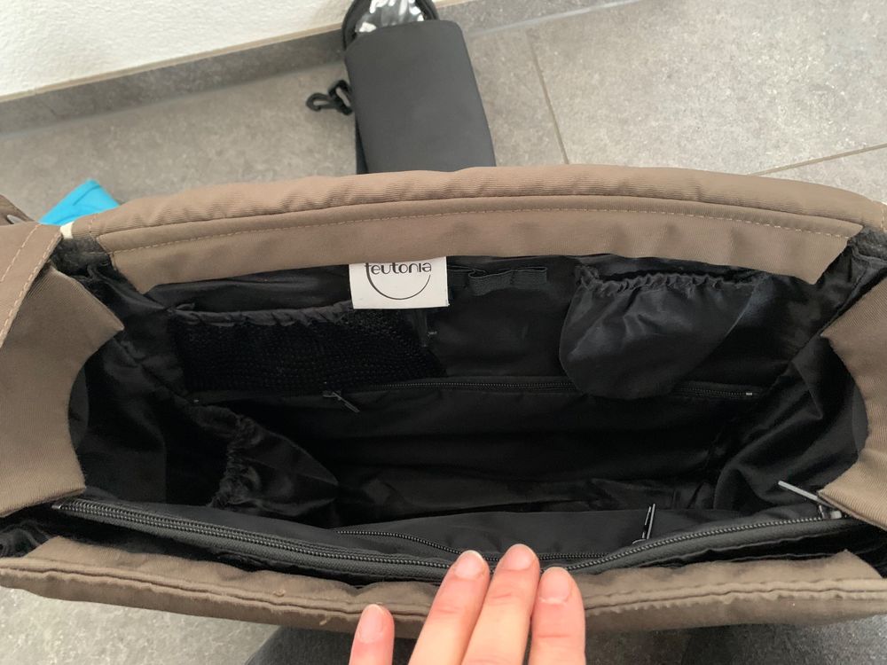 Teutonia Borse & Zaini: Wickeltasche Marke Teutonia inkl Schoppenwarmhalter – Nuovo (secondo la descrizione) da Pfeffingen venduto da Berdeg 4