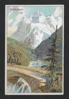 Cailler Milch Chocolade : Wetterhorn , Oberland (1920s)