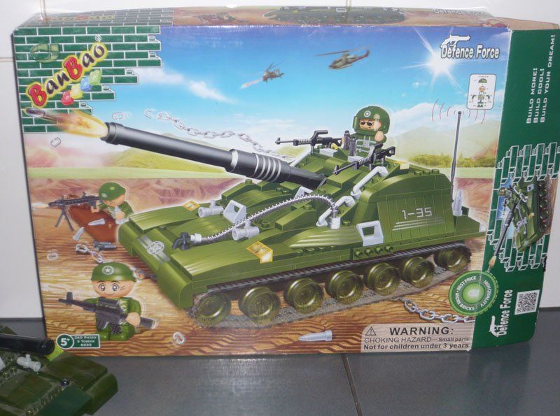 Spielzeuge: Spielzeug Panzer Analog Lego – Gebraucht aus Ruggell von Btt 4