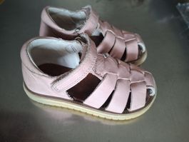 Elefanten Sandalen Leder rosa Grösse 23 guter Zustand
