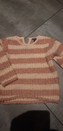 Kiabi Pulli, gestreift, Grösse 3A, kuschelig warm